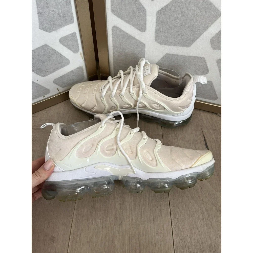 Nike Air Vapormax Plus Platinum Men 10.5 Wm 12 Eu 44.5 Retro Running Sneakers